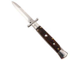 Steel River Knives Italian Bayonet 440c Snakewood