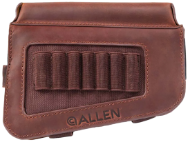 Allen Leather Buttstock Carrier for Rifles with Cheek Piece