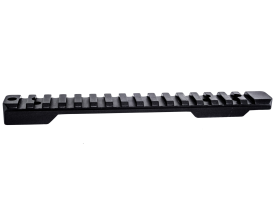 Weatherby Mark V Black Picatinny Rail for Short Action