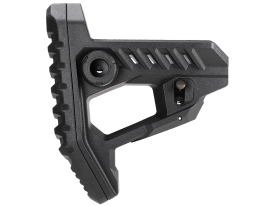 Strike Pit Stock Black Polymer Poly Pit Stock Strike Industries 3.87 OAL