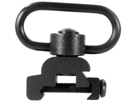 Aim Rail Mount QD Sling Push Button Black Aluminum