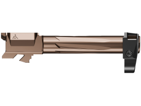 Radian Ramjet Afterburner 9mm Barrel for Glock 43 Bronze