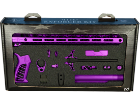 Timber Creek Enforcer Build Kit Purple Anodized for AR15