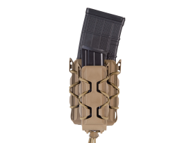High Speed Gear Double Decker Mag Pouch Coyote Brown Polymer