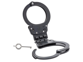 Smith & Wesson Blued Steel Hinged Handcuffs 300