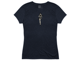 Magpul Hula Girl CVC Women's T-Shirt, Size XS (Navy)