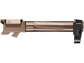 Radian Ramjet Afterburner Combo 9mm for Glock 43X Bronze