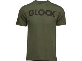 Glock Large Military Green Ringspun Cotton Short Sleeve Caliber Tee