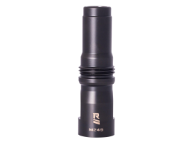 Rugged Suppressor M249 Muzzle Device Black 9/16x24 LH