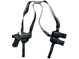Optic Ready Shoulder Holster Black for Glock 17 Right Hand