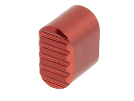 Rise Armament Magazine Release Red Aluminum for AR15