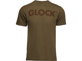 Glock XL Coyote Ringspun Cotton Short Sleeve Caliber Tee