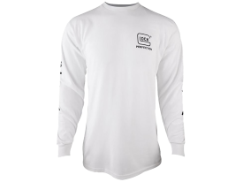 Glock Perfection Men's Long Sleeve T-Shirt, Size Large (White)