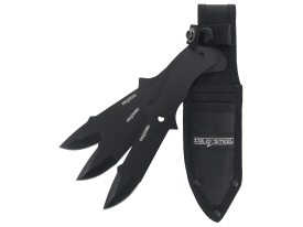 Cold Steel 3-Piece Throwing Knife Set 8-Inch with Sheath