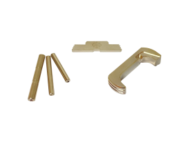 Cross Armory 3-Piece Kit Glock Gen5 Silver Anodized Aluminum