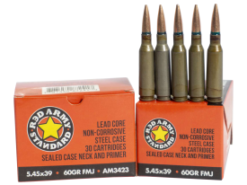 Red Army Standard 5.45x39mm 60 Gr FMJ (Box)