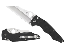 Spyderco Yojumbo Black CPM S30V Wharncliffe Blade 4 inch