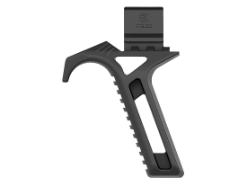 Angled Black Polymer Forward Grip for Pistol Stabilizers