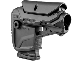 FAB GLCORE M CP Black Stock for AR15/AR10 Mil-Spec Tubes
