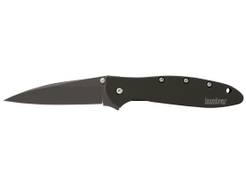 Kershaw Black Leek Folding Knife 3" DLC Coated Blade