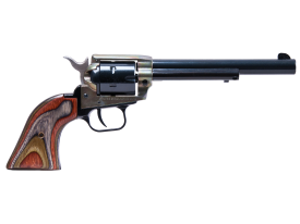 Heritage Rough Rider Small Bore 22 LR 6.5" Camo Laminate/Case Hardened/Black