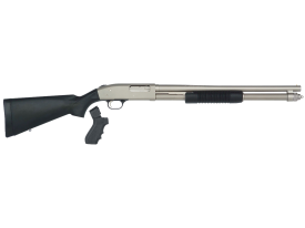 Mossberg 500 Pump 12 Ga 20" CB 3" 8+1 Black/Silver