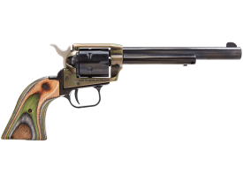 Heritage Rough Rider Small Bore 22 LR 6.5" Camo Laminate/Case Hardened/Blued
