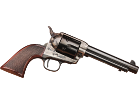 Taylors and Company Short Stroke Smoke Wagon Navy Grip 45 LC Walnut/Blued