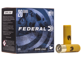 Federal Game-Shok 20 Gauge 2.75 7/8 oz 7.5 Shot Ammo