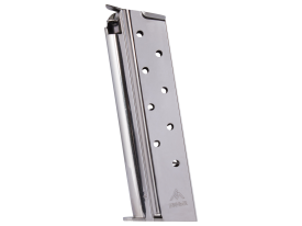Mec-Gar Standard Nickel Detachable Mag 1911 10mm Auto 8rd for Government