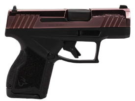 Taurus GX4 Micro 9mm 3.06" 13+1 Rose Gold Slide Black Frame