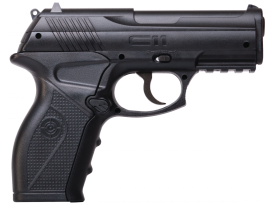 Crosman .177 8.5" 18+1 Green Synthetic Semi-Auto Black