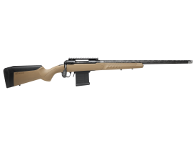Savage 110 6.5 PRC Bolt 24" 8+1 Carbon Black FDE