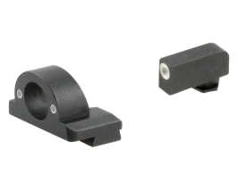 Ameriglo Ghost Ring Sights, Fits Glock Gen 5 17/19 (White Outline)