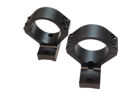 Talley Christensen Arms High 1in Scope Mount Black Aluminum