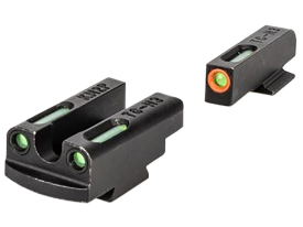 Kimber Micro 9 Truglo TFX Pro Sights Green Fiber Optic Set