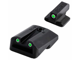 Truglo Tritium Handgun Sight for 1911 Novak CNC Steel Black