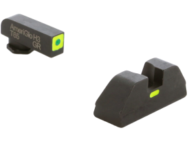 AmeriGlo CAP Sight Set Glock 42/43 Green Tritium Lumigreen