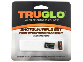 TruGlo Fiber-Optic Sights Remington Shotgun Black Adjustable