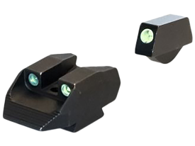 Kimber K6S Night Sight Set Green Tritium Black Outline