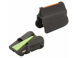 TruGlo F.A.S.T. Shotgun Sights Black Red Fiber Optic Front Green Rear