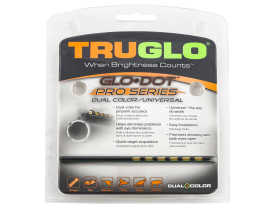 Truglo Glo-Dot Pro Series Fiber Optic Shotgun Sight Black
