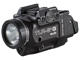 Streamlight TRL-8 G Sub Gun Light Green Laser 500 Lumens Black