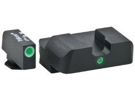 Ameriglo i-Dot Tritium Sight Set Glock 9/40 White Outline
