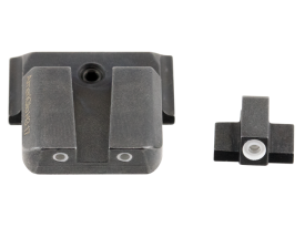 AmeriGlo Classic Tritium Sight Set for S&W M&P Black Steel