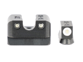 Truglo Tritium Pro 3-Dot Handgun Sights CZ 75 Black Tritium