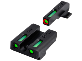Truglo TFX Handgun Sights for Sig Sauer P365 Green Tritium