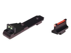 TruGlo Lever Action Rifle Sights Black Fiber Optic Set