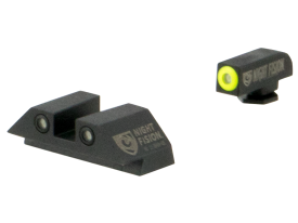 Night Fision Tritium Night Sights Glock 43 Yellow Front Black Rear