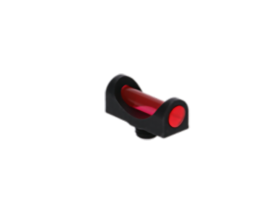 Truglo Fat Bead Red Fiber Optic Front Sight Black 2.6mm